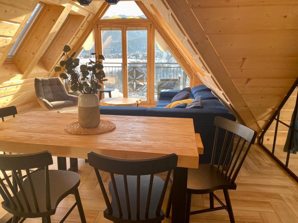 Giewont View Apartament -Top Floor Z Widokiem Na Giewont Косцелиско Экстерьер фото