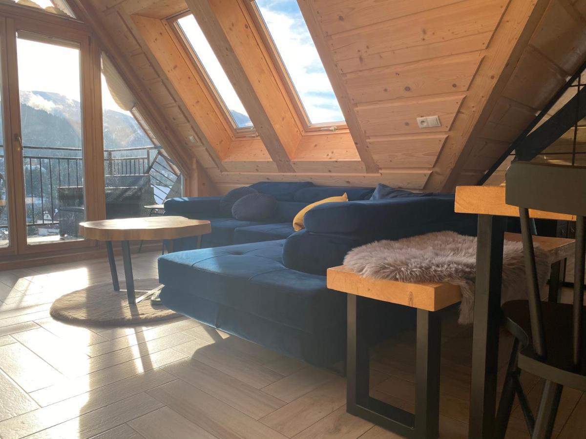 Giewont View Apartament -Top Floor Z Widokiem Na Giewont Косцелиско Экстерьер фото