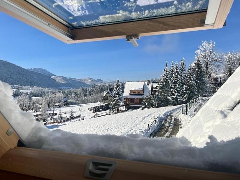 Giewont View Apartament -Top Floor Z Widokiem Na Giewont Косцелиско Экстерьер фото