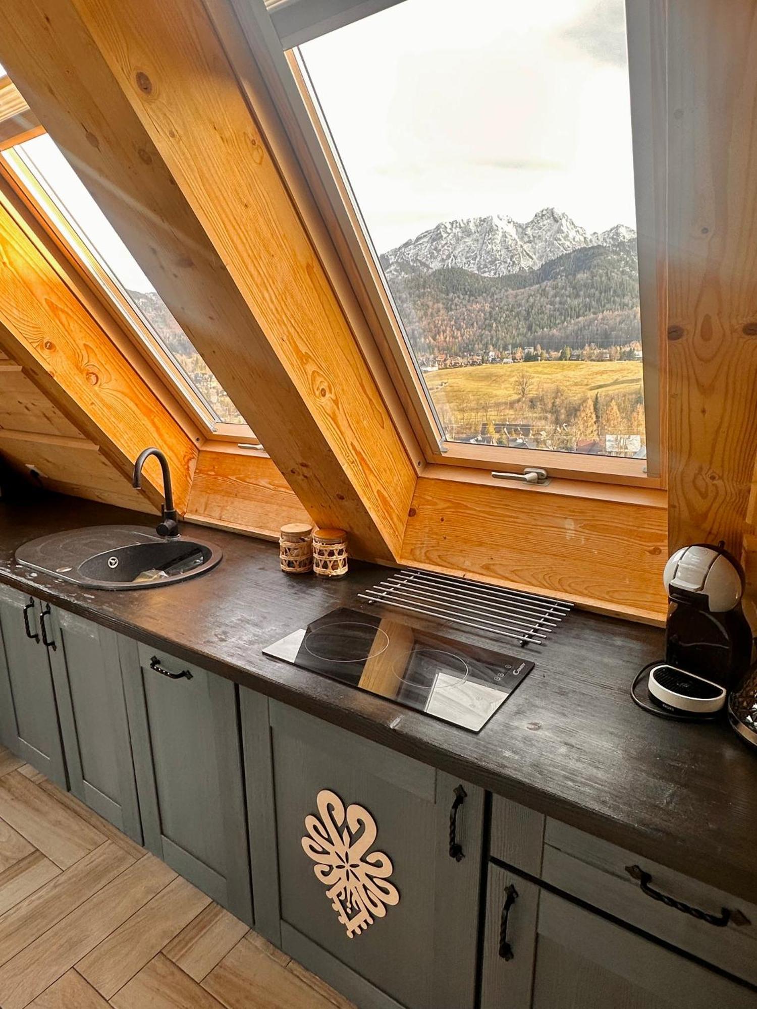 Giewont View Apartament -Top Floor Z Widokiem Na Giewont Косцелиско Экстерьер фото